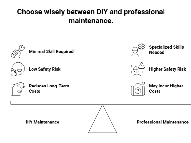 Professional vs DIY Maintenance