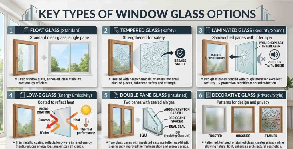 Key Types of Window Glass Options (1)
